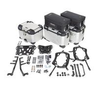SW-Motech Set Adventure Sistema di valigie TRAX, argento