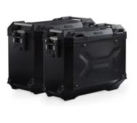 Sistema di valigie in alluminio SW-Motech TRAX ADV modello USA - Nero. 45/37L. Ducati DesertX (22-) / Rally (23-).