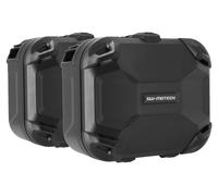 Sistema di valigie rigide SW-Motech DUSC - Nero. 41/33L. CRF1000L Africa Twin (15-17)., nero