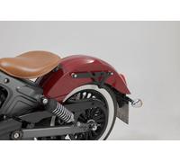SW-Motech Portaerei SLH LH1 sinistro per Indian Scout (16-) Nero