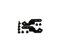 SW-Motech Supporto per fari Honda CRF1000L/CRF1100L Nero con protezione laterale