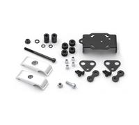 Montaggio GPS SW-Motech con morsetto del manubrio - Per manubrio da 28 mm. Smorzato a vibrazioni. Argento.