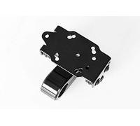 Supporto GPS SW-Motech con morsetto manubrio - Per manubrio Ø 22 mm. Smorzato dalle vibrazioni. Nero., nero