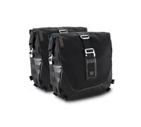 Sistema di borsa laterale SW-Motech Legend Gear LC Black Edition - Moto Guzzi V9 Roamer/Bobber (15-)., nero