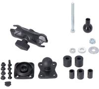 SW-Motech T-Lock Stem Mount, adattatore per testa a sfera male