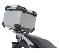 SW-Motech TRAX ADV sistema topcase 38L, V-STROM 800DE ARG. argento