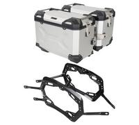 SW-Motech TRAX ADV sistema val. in alluminio 37/37 l, per vari modelli, argento