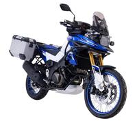 Sistema di valigie in alluminio SW-Motech TRAX ADV - Argento. 45/37 l. Suzuki V-Strom 1050 DE (22-)., argento