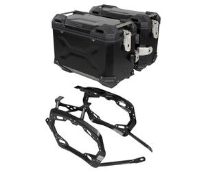 SW-Motech TRAX ADV sistema val. in alluminio 45/45, NC750X 20-22 ARG. argento
