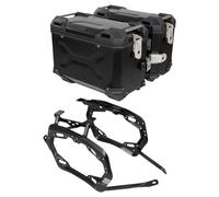 SW-Motech TRAX ADV sistema val. in alluminio 45/45, Yamaha Tracer 7 / GT 25 - Nero