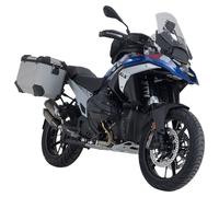 SW-Motech TRAX ADV sistema val. in alluminio R1300GS ARGENTO