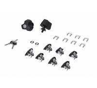 SW-Motech TRAX set di serrature con protezione antifurto PRO - 9 serrature corrispondenti, 2 chiavi. Protezione antifurto.