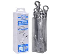 SW-Stahl 15 Pezzi Set Chiavi Triplo Anello 6 - 22 MM a Forchetta ad