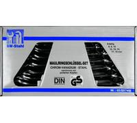 SW-Stahl 01-121-WB Set di Chiavi Combinate, 8 Pezzi, 8-19 mm