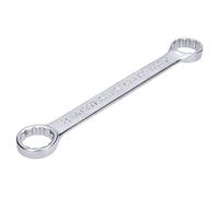 SW-Stahl 01315L Chiave a Doppio Anello 21 x 23 mm, Forma Diritta