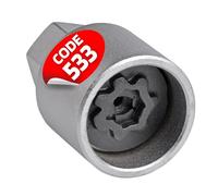 SW-Stahl 02383L-13 Chiusura Cerchioni Adattatore Codice 533 Blocco Chiave per VW
