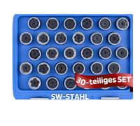 SW-Stahl 02385L 30 Pz. Cerchio Smontaggio Set Adattatore per Mercedes- Benz