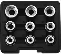 SW-Stahl 04435L Inserti per Chiave a Bussola, Profilo E, Cromo-Vanadio