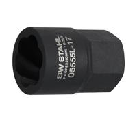 SW-Stahl 05555L 17 - Bussola per Estrattore a Spirale 3/8, 17 mm
