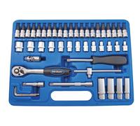 SW-Stahl 06455L - Set di chiavi a bussola industriali, 6,3 mm, 1/4", al cromo vanadio