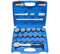 SW-Stahl 07624L Set Chiavi 1/2 " Consiglio Schenk Asten Knarrenkasten 27 Pz.