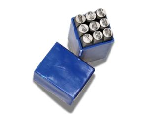 SW-Stahl 08904L Punzoni Alfanumerici, 6 mm, Lettere e Numeri in Acciaio | Set punzoni per marcatura metallo, 36 pezzi, caratteri alfanumerici professionali in custodia per officina e fai-da-te.