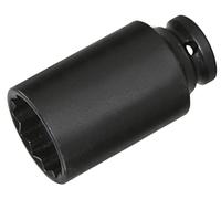 SW-Stahl 10192L Chiave a Bussola 32mm per Mozzo Ruota, 12-Esagonale, 1/2" | Ricambio per dadi mozzo anteriore, compatibile con codice OE T10209, attacco 12,7 mm, acciaio ad alta resistenza