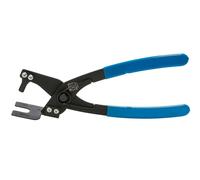 SW-Stahl 26003L - Pinza per scarico in gomma, ergonomica e gommata, per rimozione di scarico in acciaio, per officina, colore blu