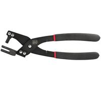 SW-Stahl 26003L - Pinza per scarico in gomma, ergonomica e gommata, per rimozione di scarico in acciaio, per officina, colore blu