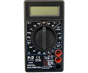 SW-Stahl 32220L, multimetro Digitale, 600 V, multimetro Digitale, multimetro con Display LCD, multimetro per Elettronica, multimetro per Auto, multimetro per Uso Domestico