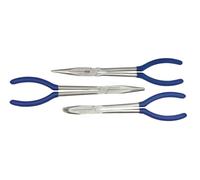 SW-Stahl 40710L Pinza a becco leggermente tondo