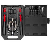 SW-Stahl 42760L - Set di pinze per rivetti, 7 pezzi, 500 mm, richiudibili
