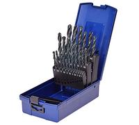 SW-Stahl 81425L - Set di punte elicoidali HSS-R, 25 pezzi, in cassetta brevettata, da 1 a 13 mm