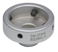 SW-Stahl 82280L-4 - Supporto per filiera da 38 x 14 mm, Supporto Rotondo per filiere | Supporto per filiere di Spessore 14 mm | Utensile filettato | Utensile da Taglio Manuale per Filettatura