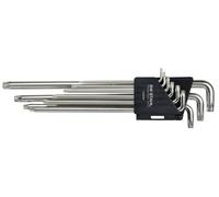 SW-Stahl Chiavi ad Angolo T Profilo T10- T50 Torx Set extra Lungo 9 Pezzi