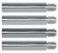 SW-Stahl, Perni dei freni M10 x 1, 25 mm, 01478L