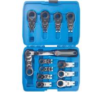 SW STAHL S1588 Chiavi a Cricchetto Anello Set 8-19 MM 13-teilg Ringratsche Snodo
