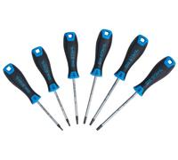 SW-Stahl Kit cacciaviti TX 32812L - T10-T15-T20-T25-T27-T30 - extra lungo, 6 pezzi