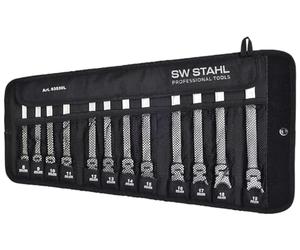 SW-Stahl Set di chiavi a cricchetto per forcella, 8-19 mm, con snodo, 12 pezzi 03530L