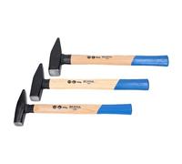 SW-Stahl, Set di - Martello da fabbro con Manico Hickory 3 Pezzi, 300 + 500 + 800 Gr., 50930l