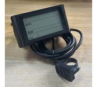 SW900 LCD display velocità strumento di regolazione per ebike NO 2protocollo con 7pin, supporta 24V 36V 48V, guscio ABS per un funzionamento affidabile in caso di variazioni di temperatura