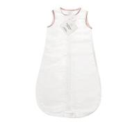SwaddleDesigns - Sacco nanna in flanella di cotone, con cerniera a 2 vie, a pois, colore: Rosa pastello