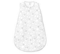Swaddledesigns, sacco nanna in mussola con cerniera doppia, da 0 a 6 mesi, Sterling Starshine