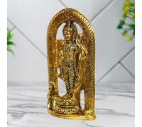 Swadeshi Desire - Idolo in metallo Ram Lalla Murti in Ayodhya Mandir e Hanuman, per casa e ufficio, tempio puja, decorazione per camera da letto, articolo regalo