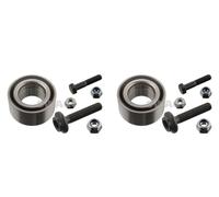 SWAG 2x Cuscinetto Ruota Mozzo Frontale per Audi 80 Cabriolet 8C B4 89 89Q 8A B3