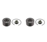 SWAG 2x Cuscinetto Ruota Mozzo Frontale per Dacia Sandero II Logan MCV Renault