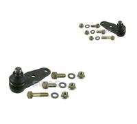 SWAG 2x Giunto di Supporto Guida Frontale SX Destra per Renault Clio II Twingo