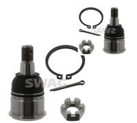 SWAG 2x Giunto Sferico di Supporto/Guida Frontale SX Dx per Honda Accord VII CL