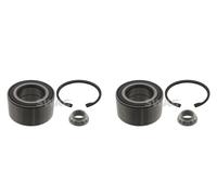 SWAG 2X Mozzo Ruota Kit Cuscinetti Anteriore Per BMW X3 X5 E83 E53 E91 E61