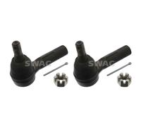 SWAG 2x Testa Tirante Asse Anteriore Sinistra Destra per Nissan Navara D22_